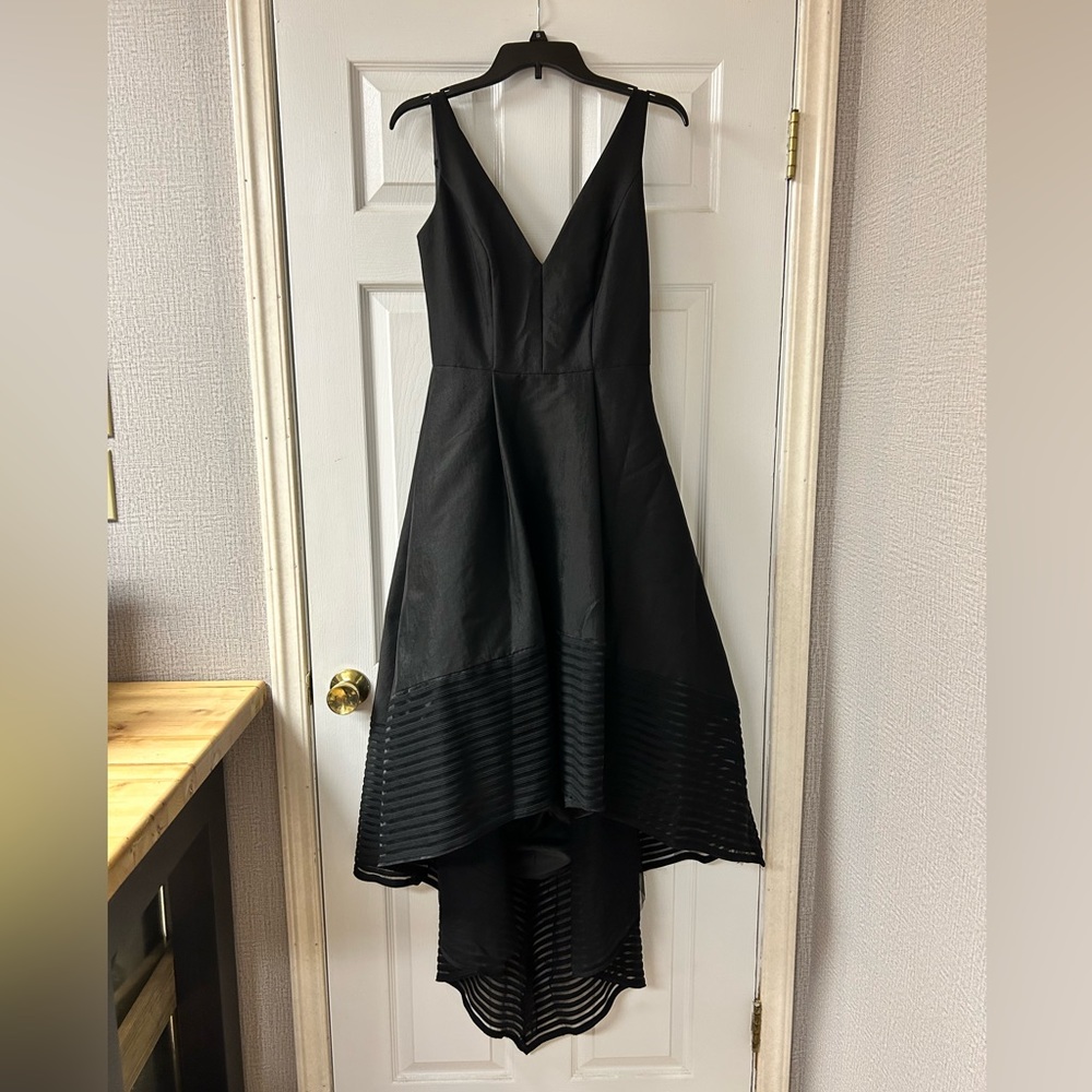 Black High Low Prom Dress